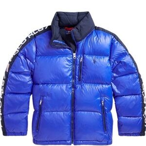 Polo Ralph Lauren Kids Logo Down Hooded Jacket